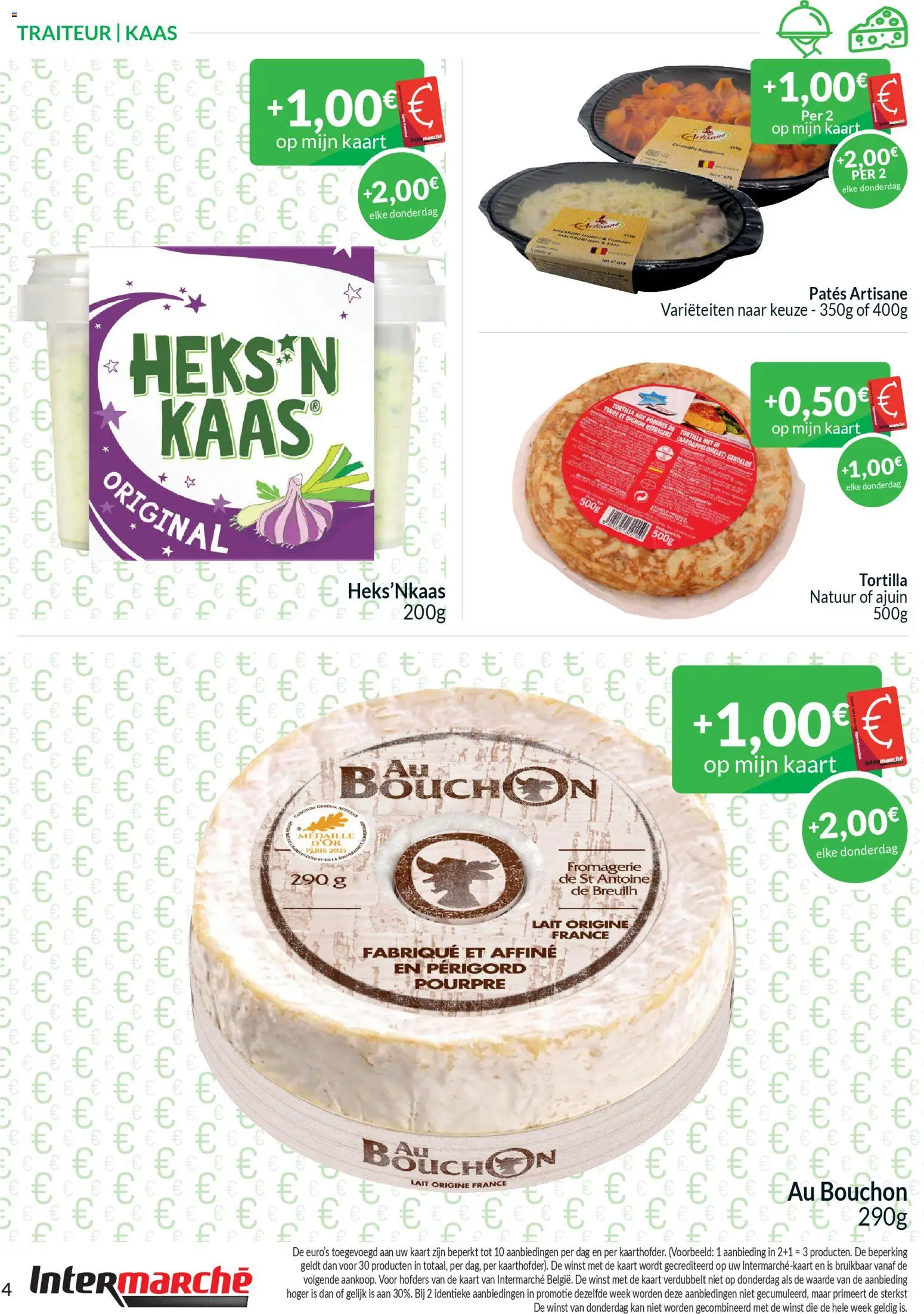 {H1} | Pagina: 4 | Producten: Macaroni, Tortilla, Kaart, Kan