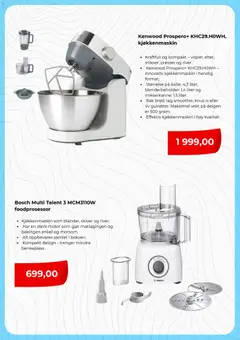 Forhåndsvisning av Clas Ohlson kundeavis gyldig fra 02.12.2025 | Side: 3 | Produkter: Foodprosessor, Датчик руху, Суміш дитяча, Kjøkkenmaskin