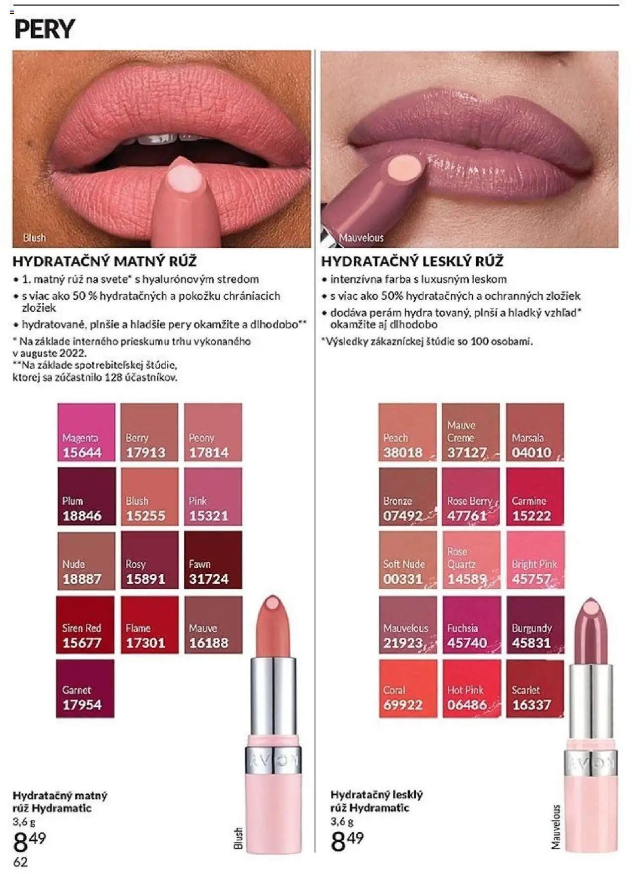 Nové Avon akcie – leták je platný od 01.10.2025 | Strana: 62