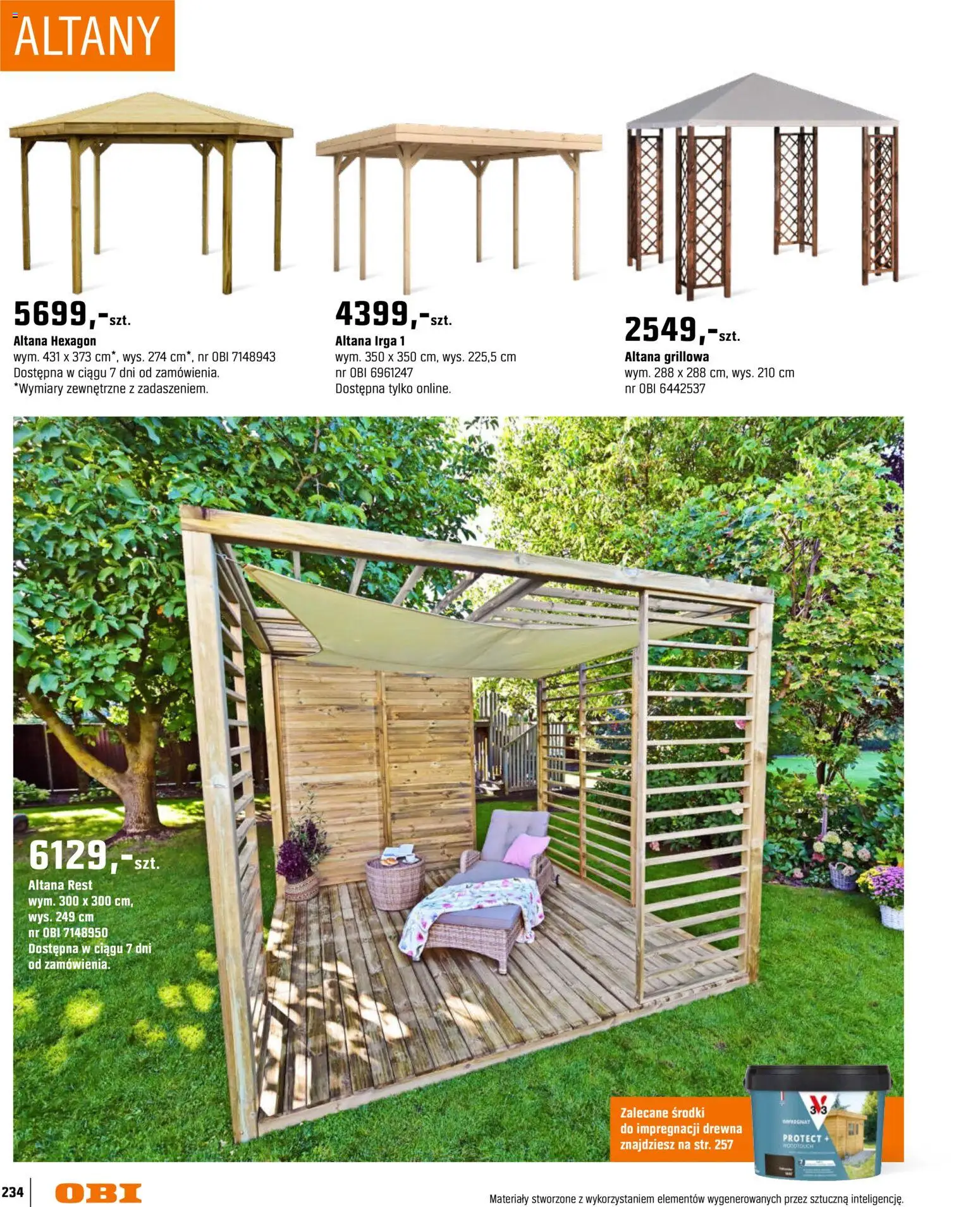 OBI gazetka - Ogród od 11.03.2026 | Strona: 234