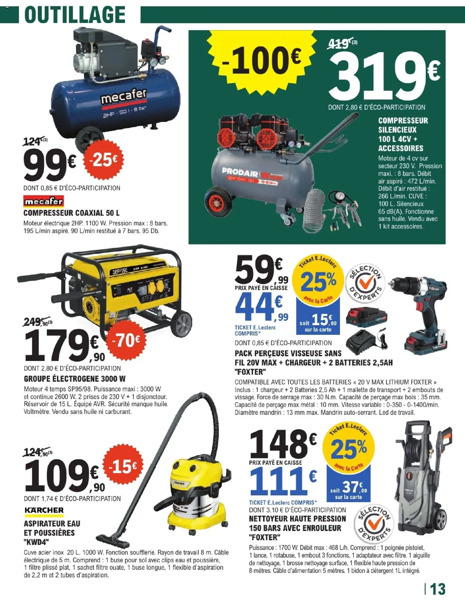 {H1} | Page: 13 | Produits: Câble, Nettoyeur haute pression, Brosse, Huile