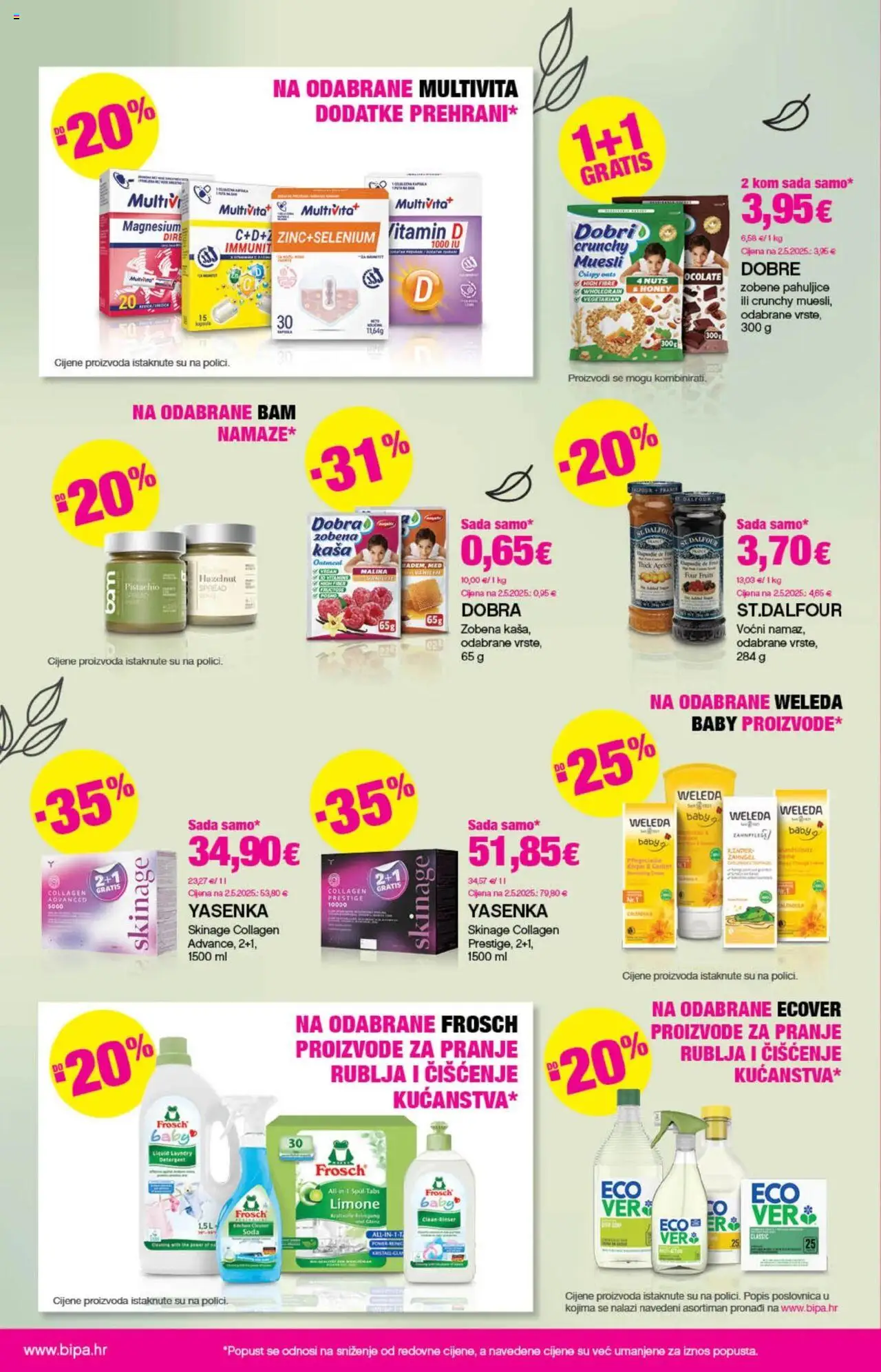 Bipa katalog | vrijedi od 18.09.2025 | Stranica: 4 | Proizvodi: Med, Zobene pahuljice, Pahuljice, Namaz
