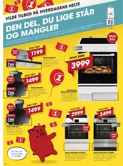 Punkt1 - Tilbudsavis gyldig fra 20.10.2025 | Side: 10 | Produkter: Komfur, Søm, Grill, Kogeplade