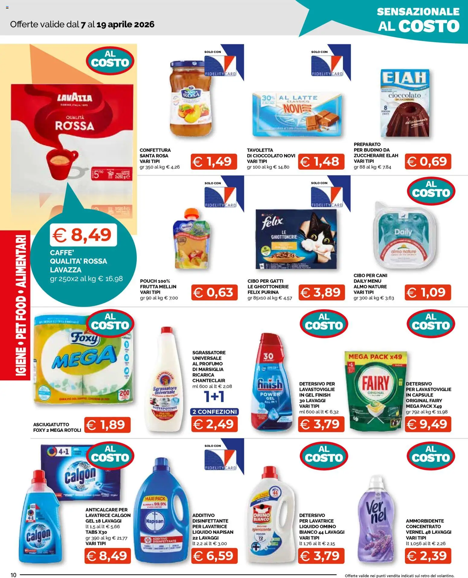 Volantino Mercatò del 07.04.2026 | Pagina: 10 | Prodotti: Cioccolato, Latte, Budino, Profumo