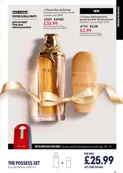 Preview of Oriflame - Offers valid from 03.12.2025 | Page: 45 | Products: Fragrance, Deodorant, Pineapple, Bag