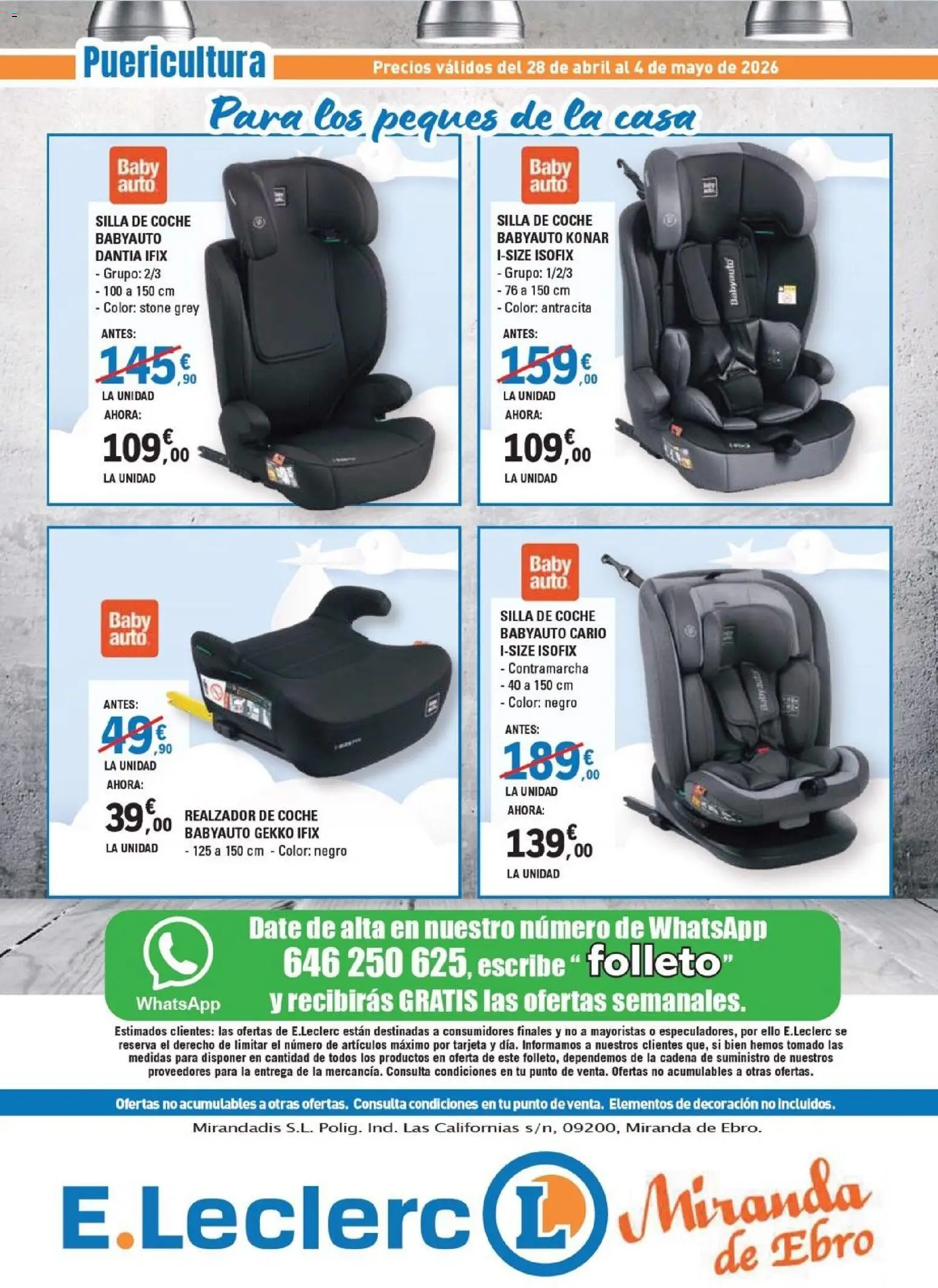 E.Leclerc Miranda de Ebro │ válido desde el 28.04.2026 | Página: 16