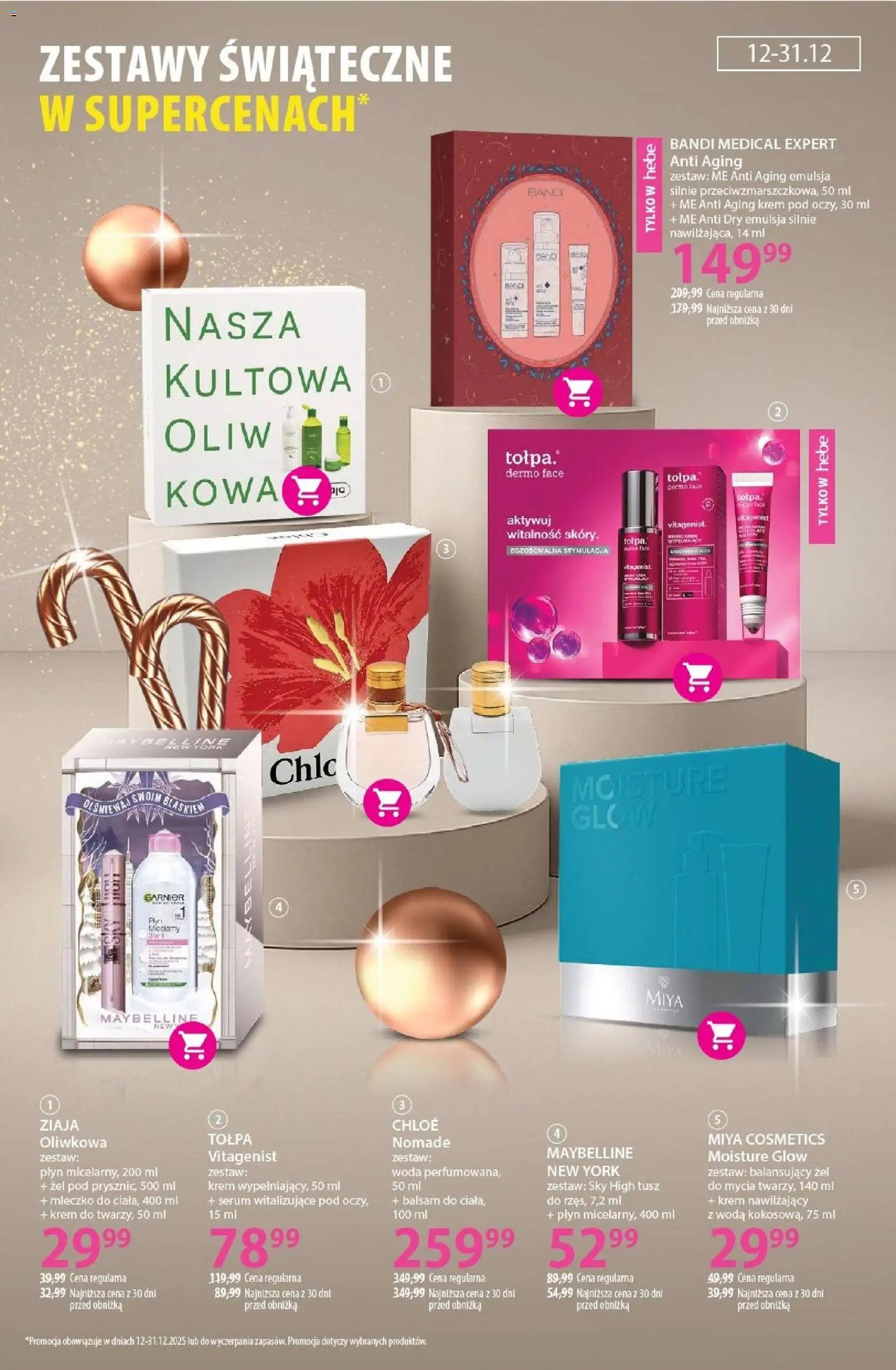 Hebe Gazetka od 15.11.2025 | Strona: 17 | Produkty: Krem, Woda