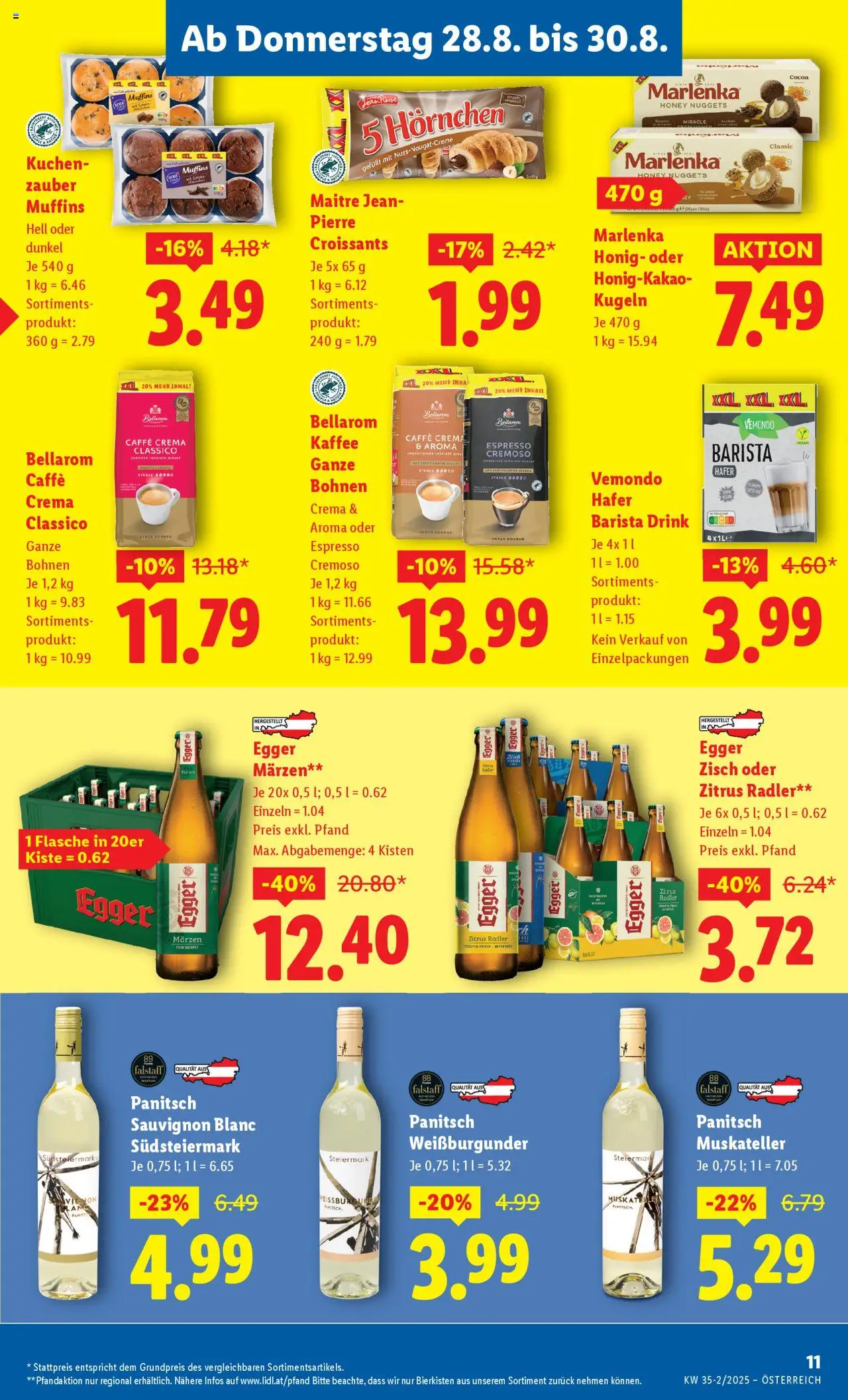Lidl Flugblatt - Eisenstadt, Ebenfurth, Mattersburg gültig ab 28.08.2025 | Seite: 13 | Produkte: Kaffee