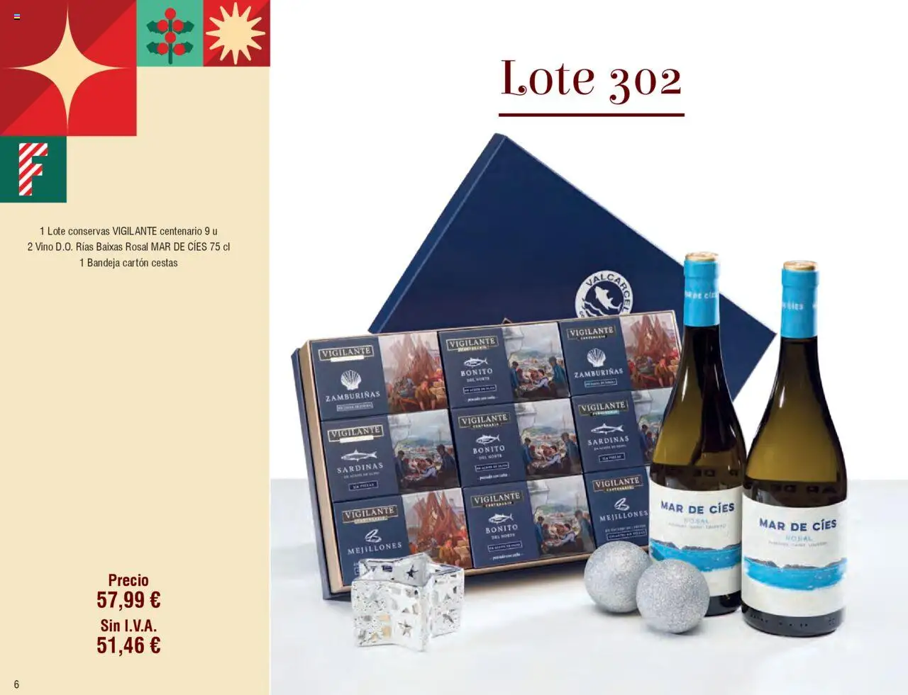 Froiz Catálogo Lotes y Cestas │ válido desde el 16.10.2025 | Página: 6 | Productos: Vino, Bandeja