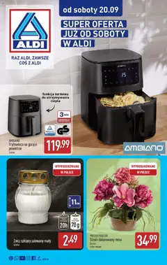 Pogląd oferty "Aldi Gazetka - Od soboty" - ważna od 20.09.2025