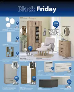 JYSK - Black Friday - Voorbeeld van een folder van JYSK, geldig van 24.11.2025 | Pagina: 14 | Producten: Ladekast, Fauteuil, Kast, Spiegel