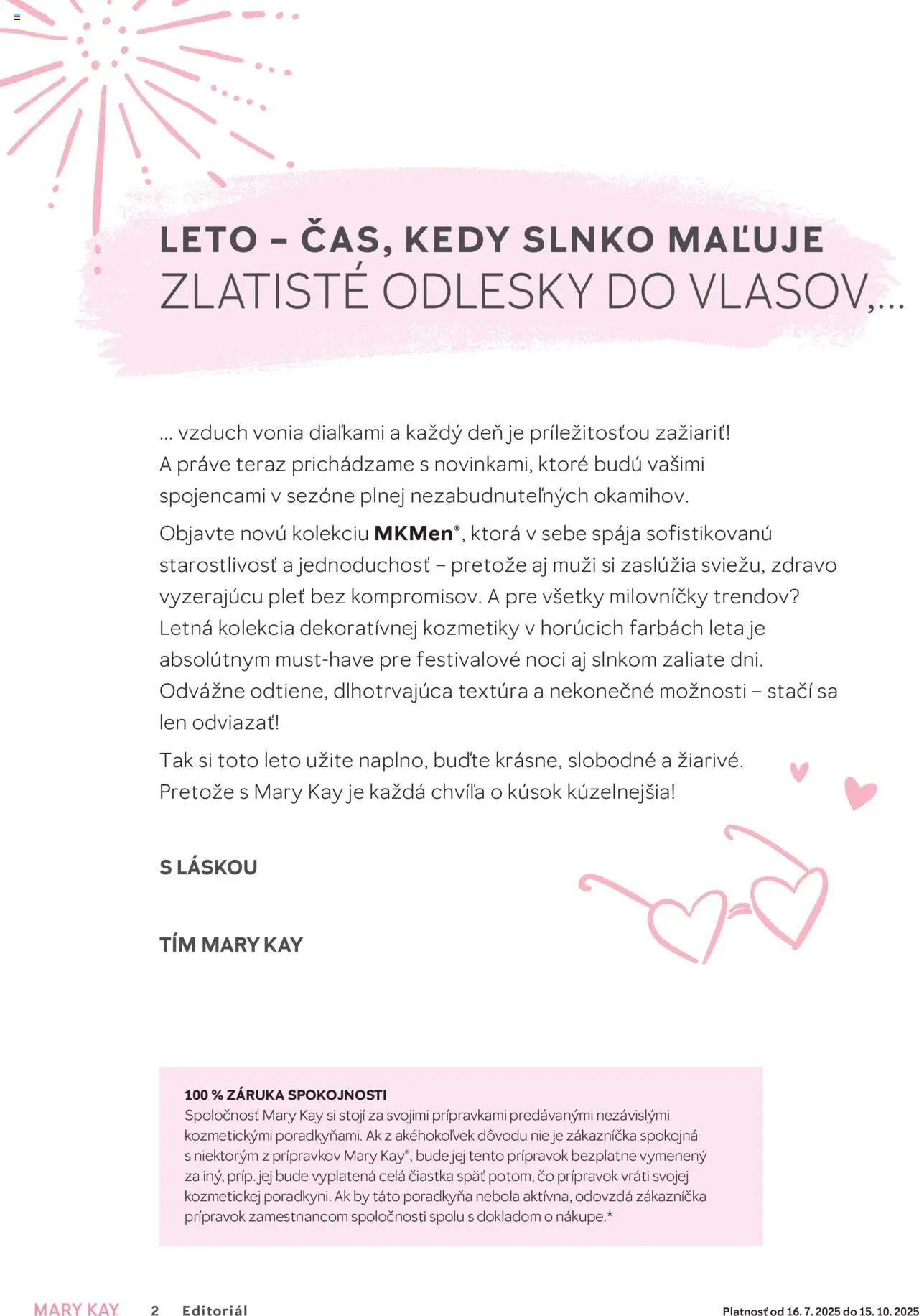 Mary Kay katalóg │ platný od 16.07.2025 | Strana: 2