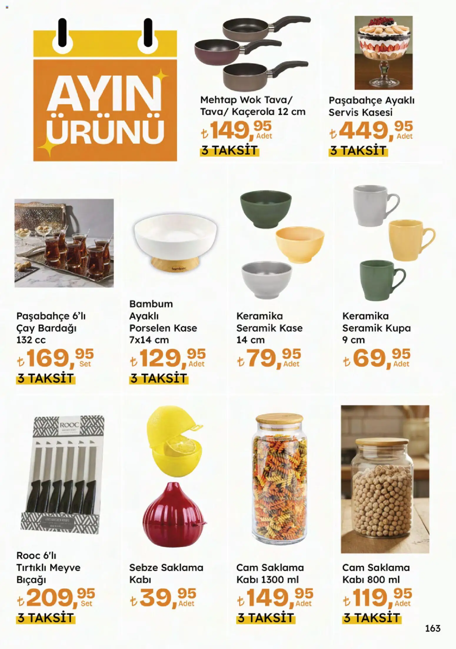Migros Katalog - 5M Migroskop Dijital - 16.04.2026 tarihinden itibaren geçerlidir | Sayfa: 163 | Ürünler: Kaşe, Çay, Meyve, Çay bardağı