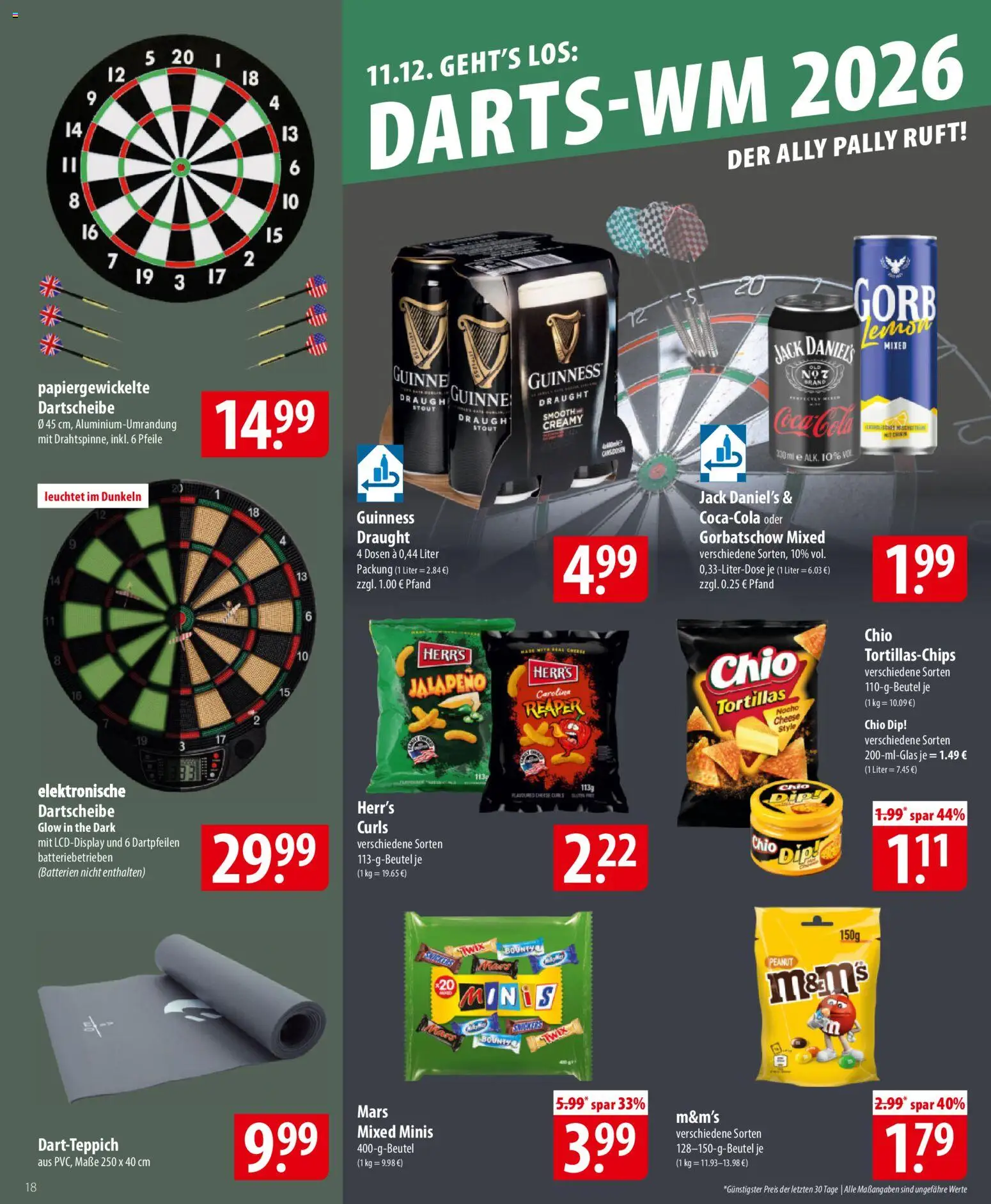 Famila Prospekt 	 – gültig ab 15.12.2025 | Seite: 18 | Produkte: Jack Daniel's, M&M's, Mars, Twix