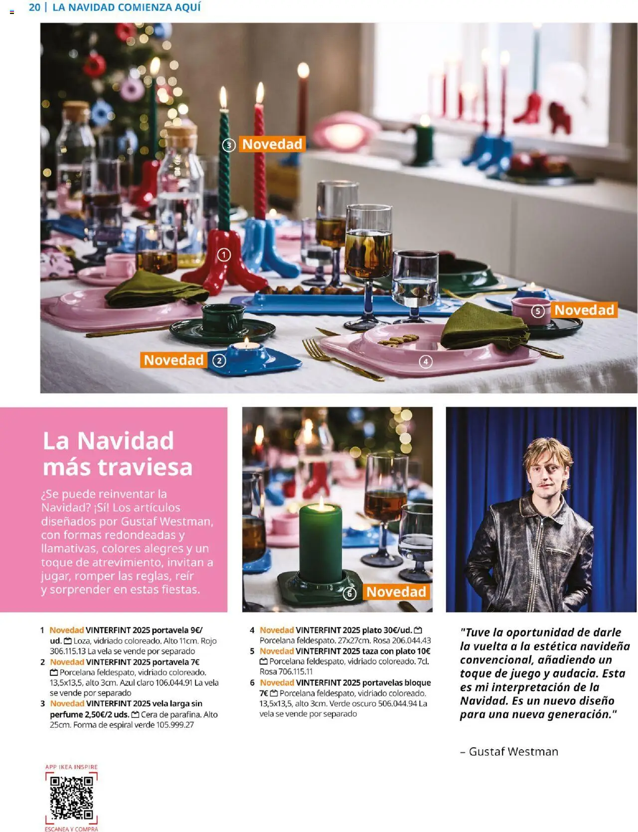 Catálogo IKEA Family │ válido desde el 01.10.2025 | Página: 20 | Productos: Perfume, Vela