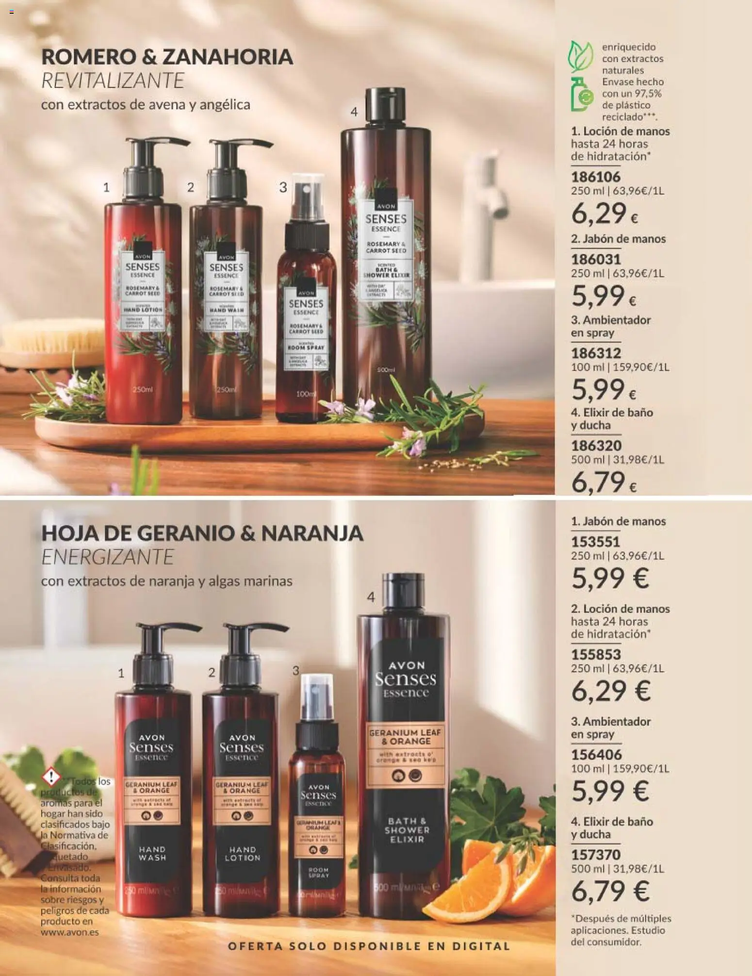 Catálogo AVON campaña 2 │ válido desde el 01.02.2026 | Página: 196 | Productos: Jabón, Zanahoria, Baño, Ducha