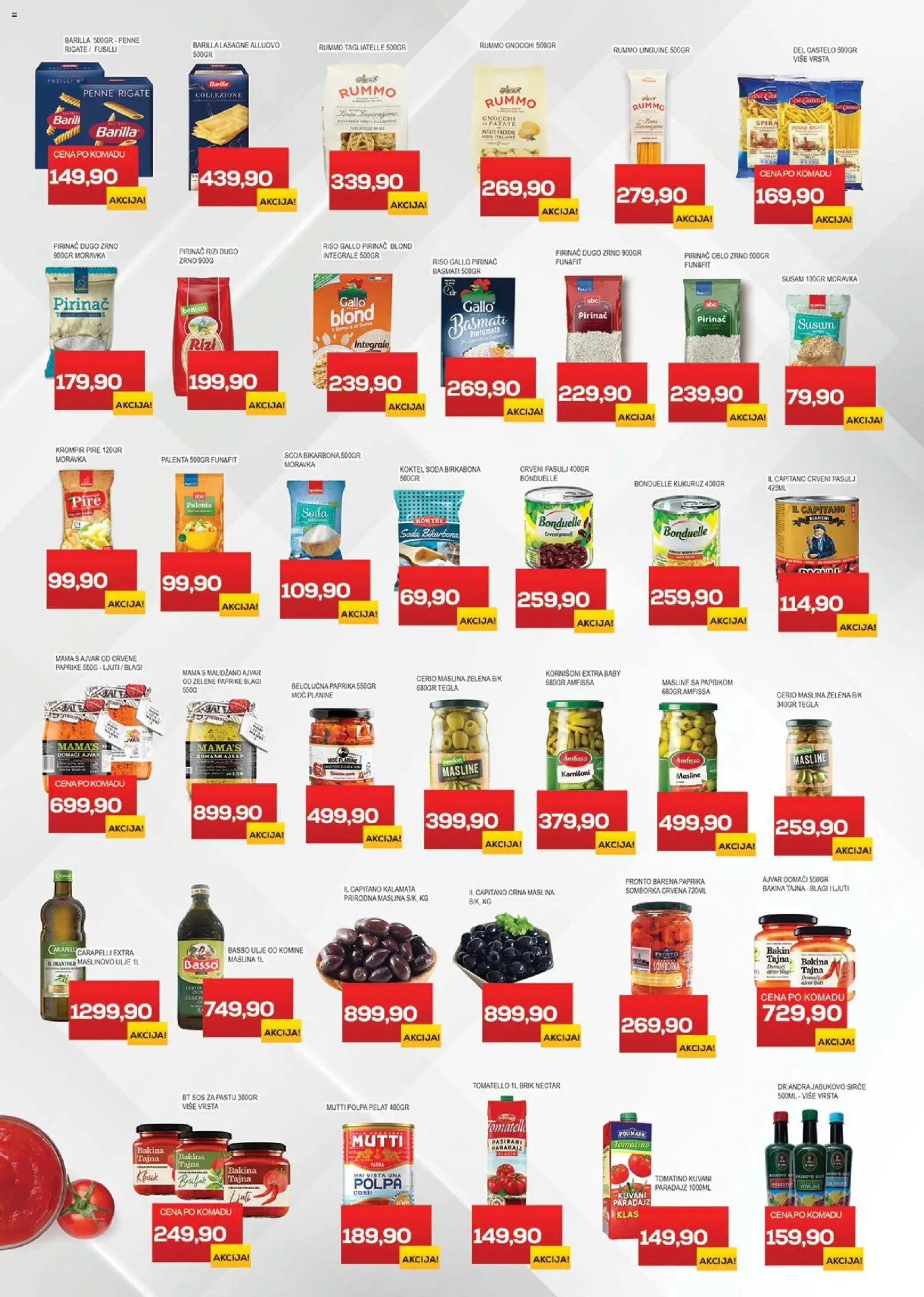 Medius katalog - važi od 10.03.2026 | Strana: 12 | Proizvode: Pasulj, Masline, Maslinovo ulje, Paradajz