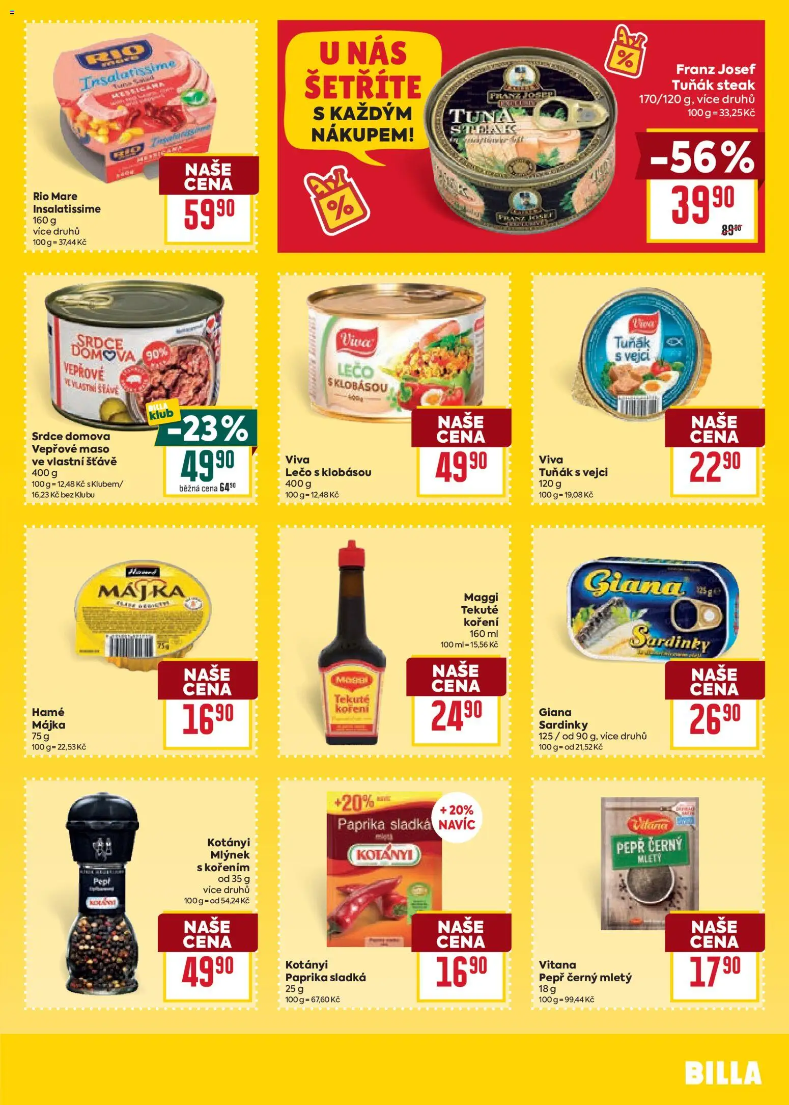 Billa Velký leták od 02.01.2026 | Strana: 23