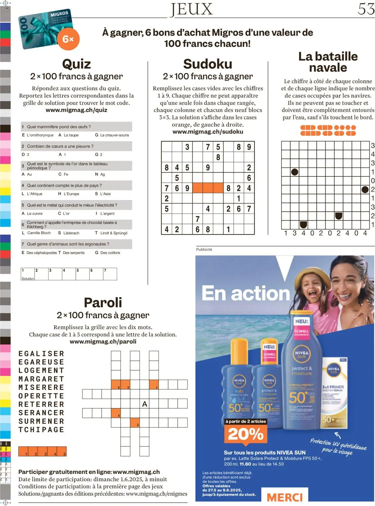 Migros Magazin FR ab 26.05.2025 | Seite: 53 | Produkte: Primer, Serum