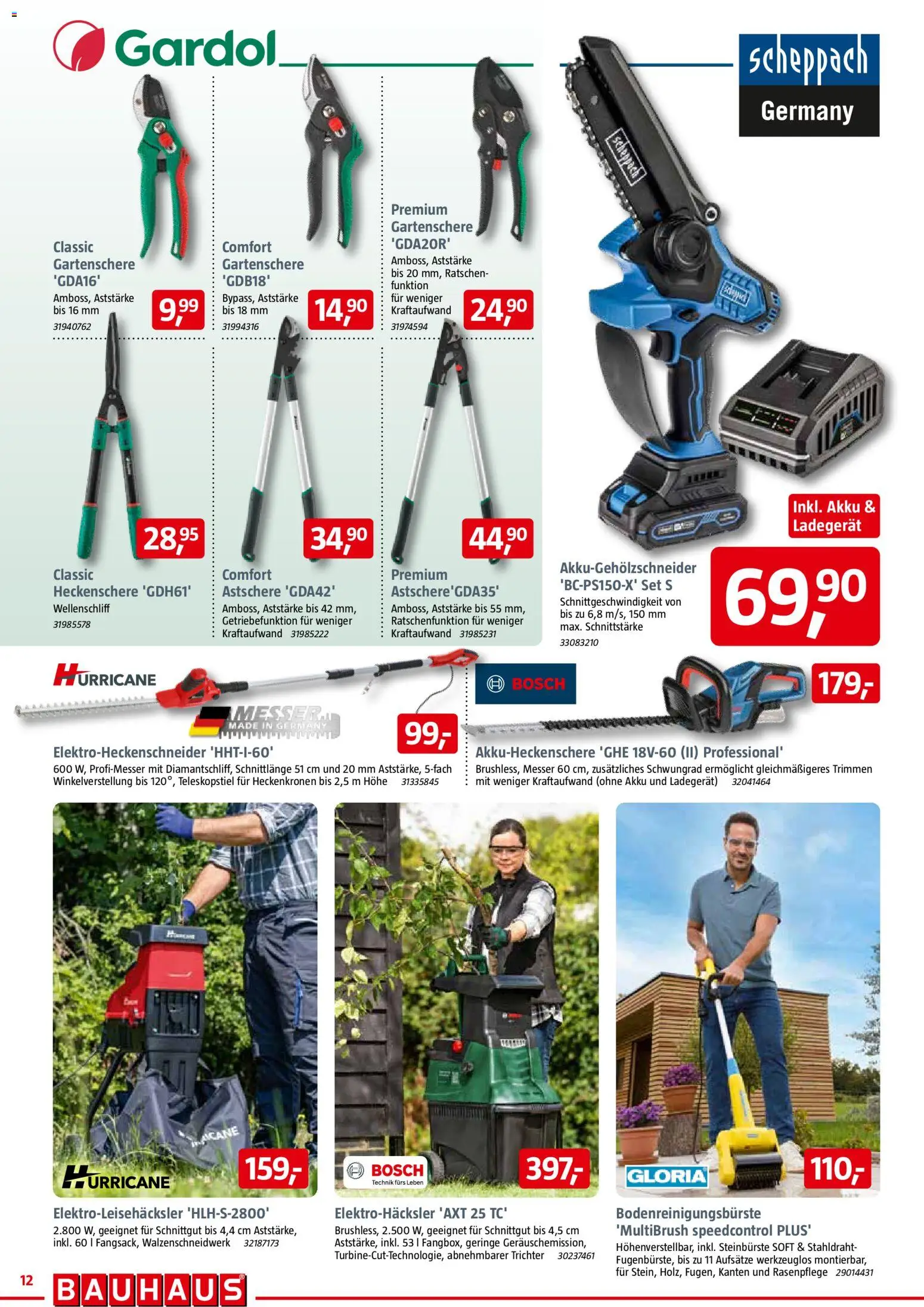 Bauhaus Prospekt 	 – gültig ab 28.02.2026 | Seite: 12 | Produkte: Bosch, Ladegerät