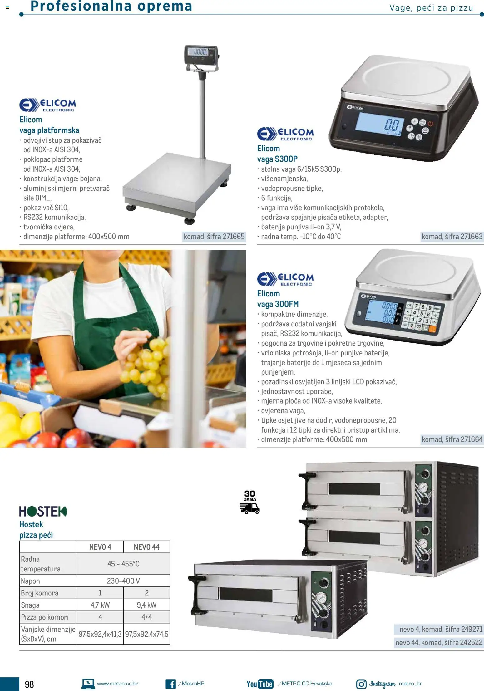 Metro katalog | vrijedi od 05.03.2026 | Stranica: 98 | Proizvodi: Baterija, Pizza, Baterije, Vaga