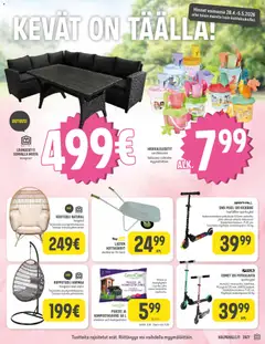 Halpa Halli-mainoslehti voimassa 28.04.2026 alkaen | Sivu: 9 | Tuotteet: Voi, Kottikärryt, Potkulauta