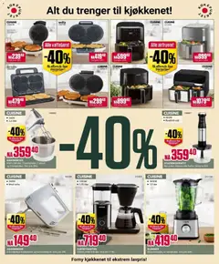 Forhåndsvisning av Europris kundeavis gyldig fra 16.03.2026 | Side: 11 | Produkter: Kaffetrakter, Vaffeljern, Parmesan râpé, Blender