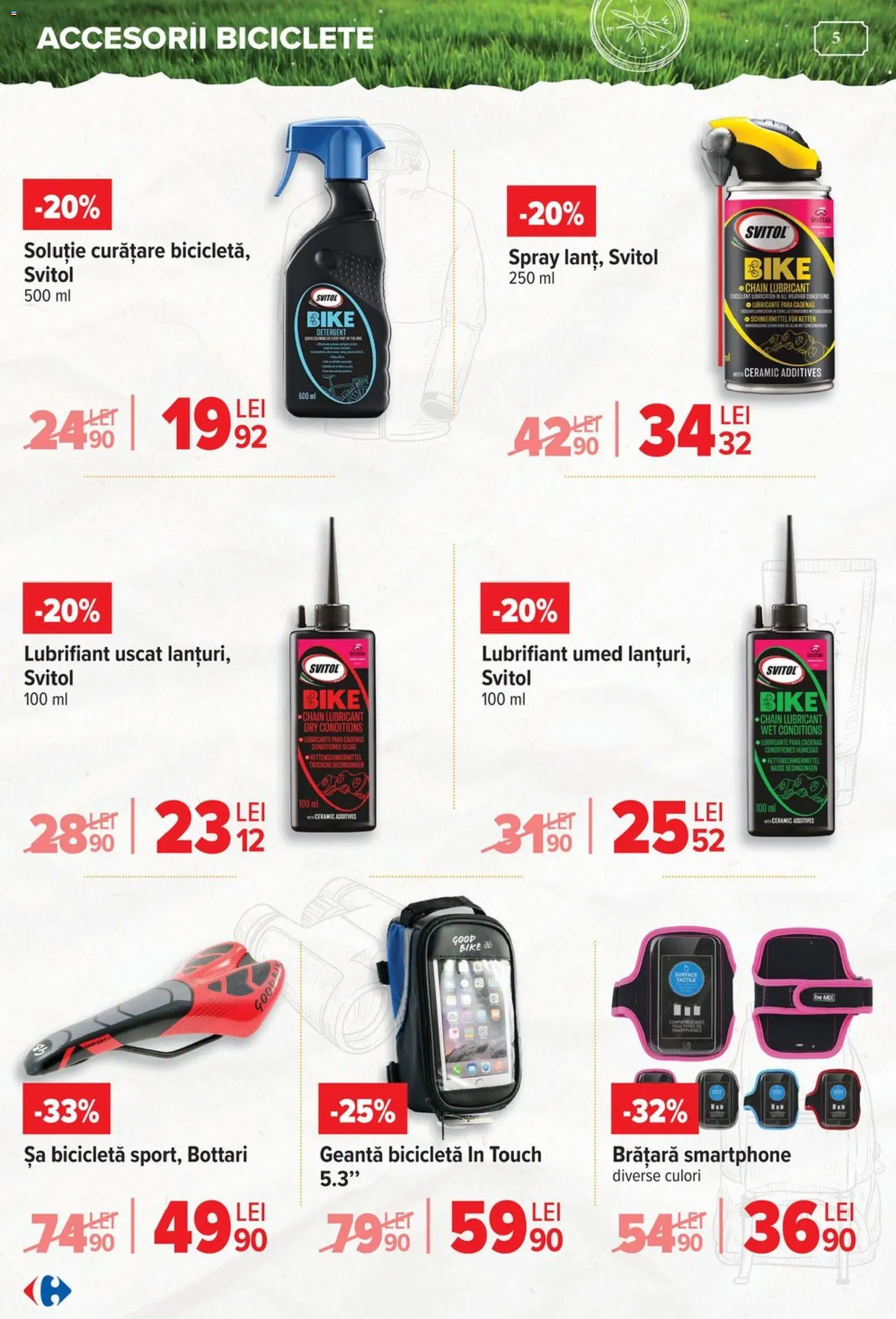 Noul catalog Carrefour – valabil de la 15.04.2026 | Pagină: 5 | Produse: Pară, Smartphone, Geantă, Dana kuşbaşı