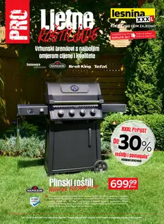 Lesnina Katalog Proljetne roštiljade - Pregled kataloga iz trgovine Lesnina, vrijedi od 07.04.2026