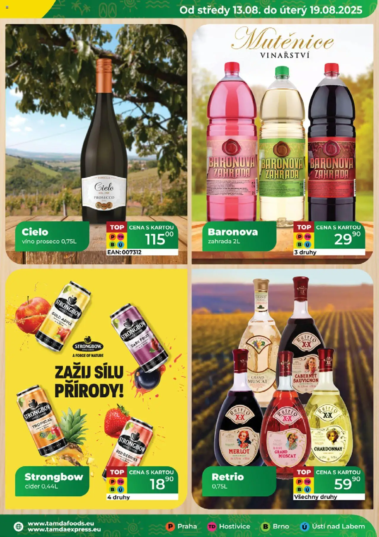 Tamda Foods leták od 13.08.2025 | Strana: 17 | Produkty: Zahrada, Cider, Apple, Strongbow