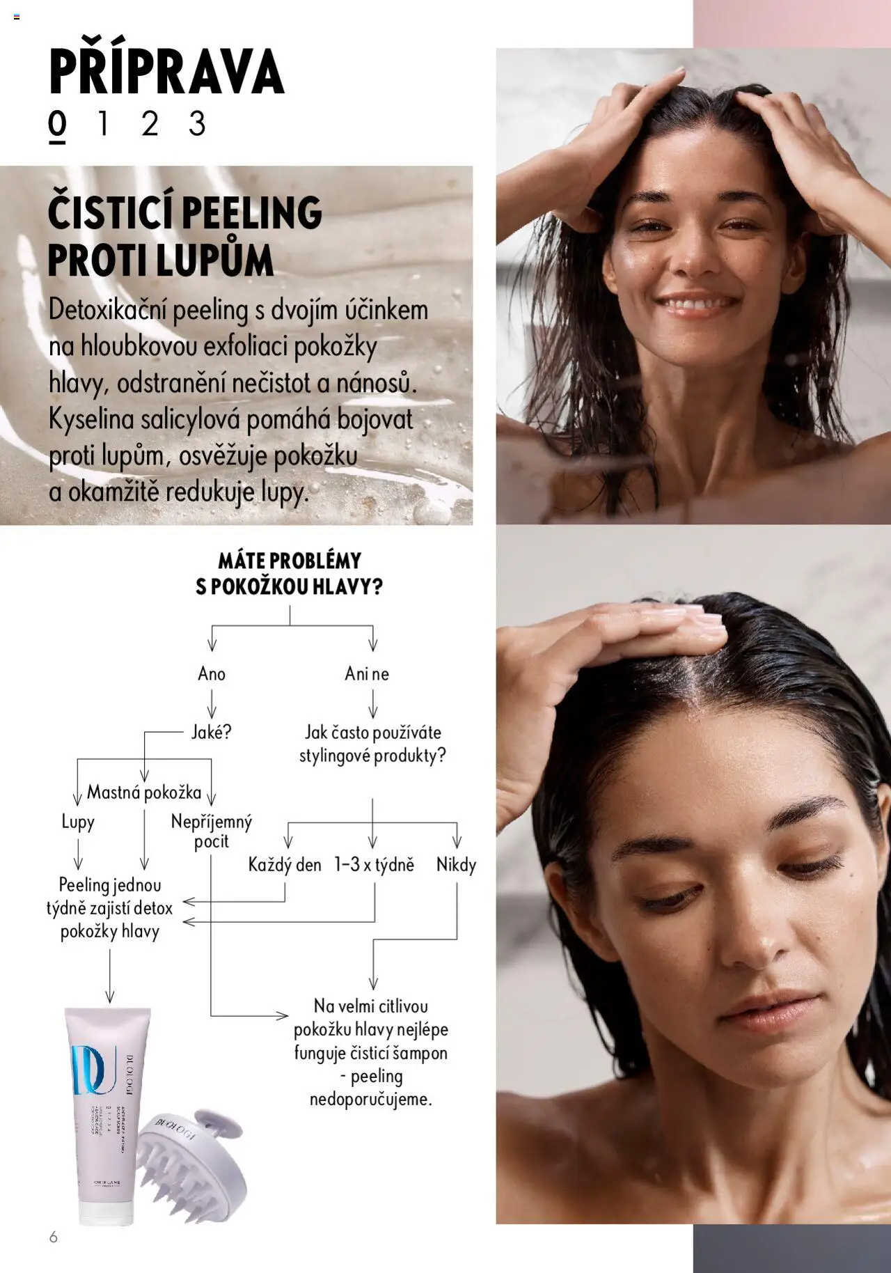 Oriflame katalog Duologi od 02.05.2023 | Strana: 6 | Produkty: Šampon, Peeling