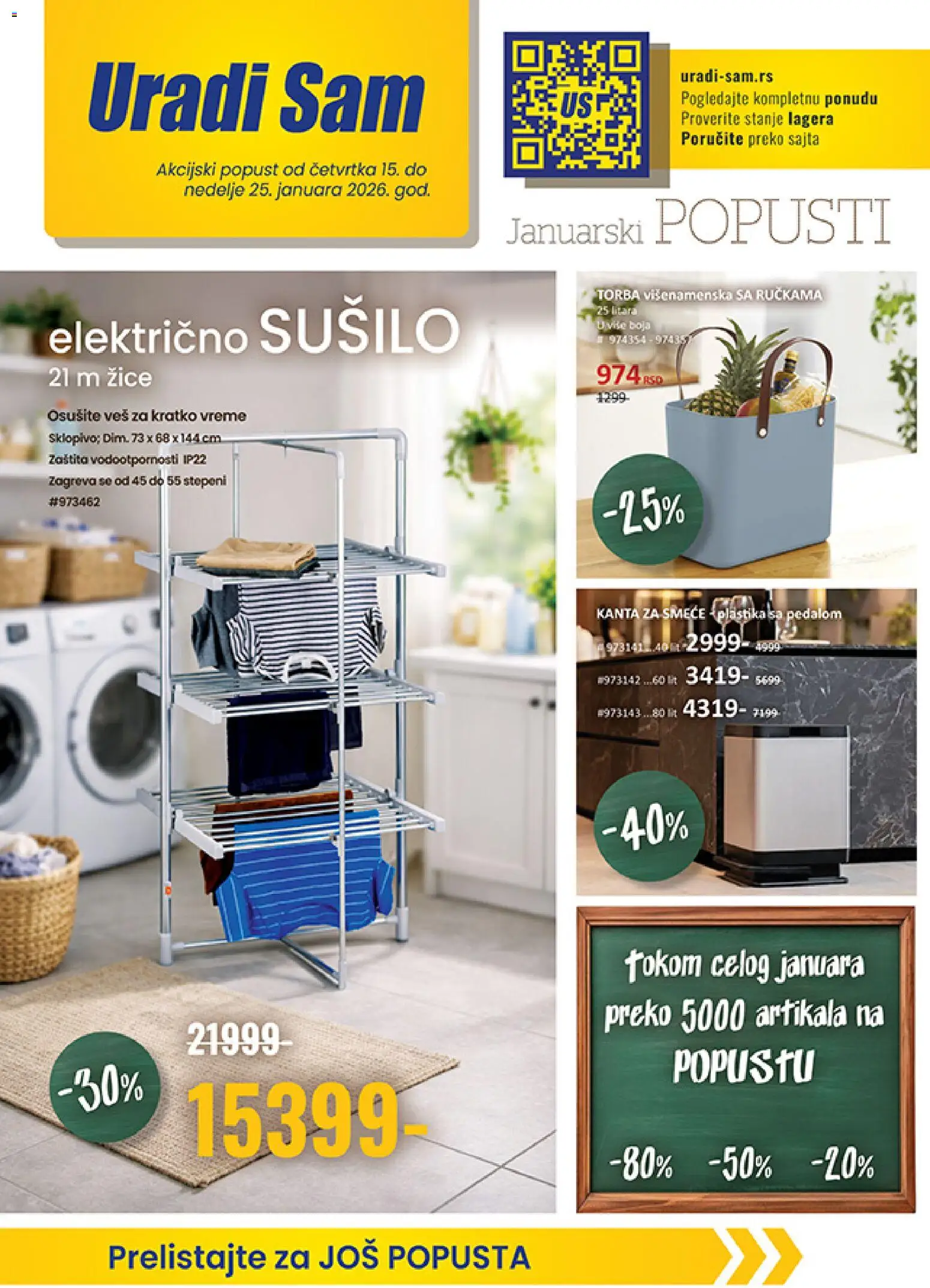 Uradi Sam katalog - važi od 15.01.2026 | Strana: 1