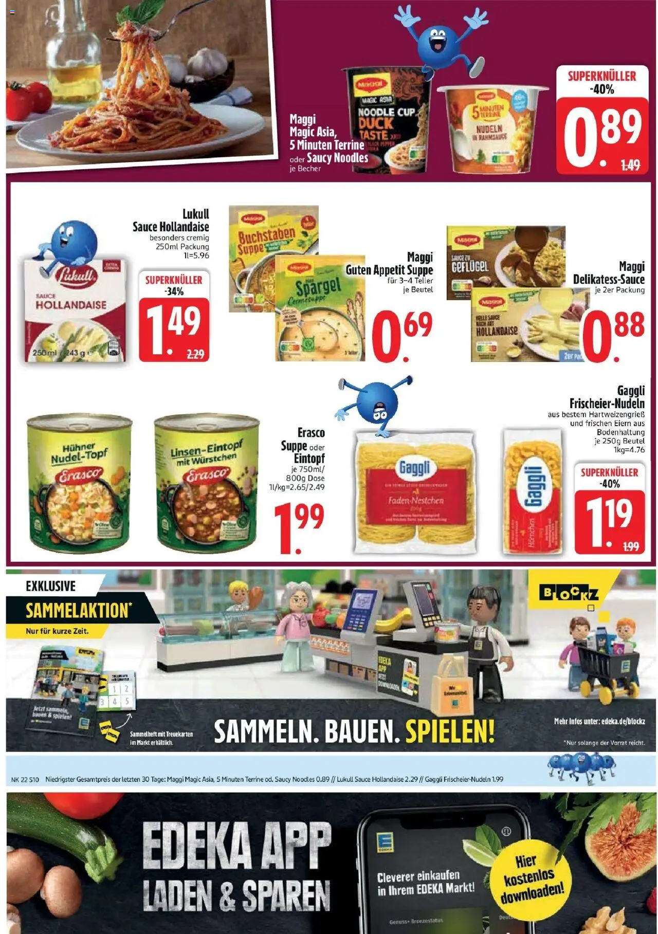 Edeka prospekt Bodenwöhr	 - gültig ab dem 25.05.2025 | Seite: 12 | Produkte: Maggi, Spargel, Nudeln, Erasco