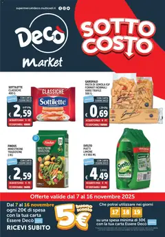 Anteprima del volantino Decò Market - Bari catalogo valido a partire dal 07.11.2025