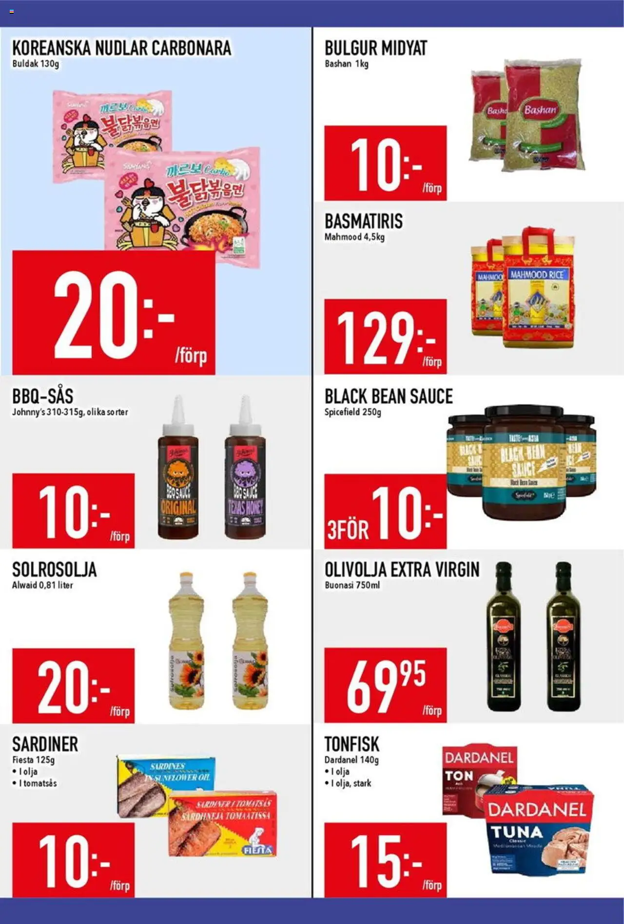 Matdax reklamblad aktuell från 18.08.2025 | Sida: 11 | Produkter: Olivolja, Olja, Tonfisk, Tomatsås
