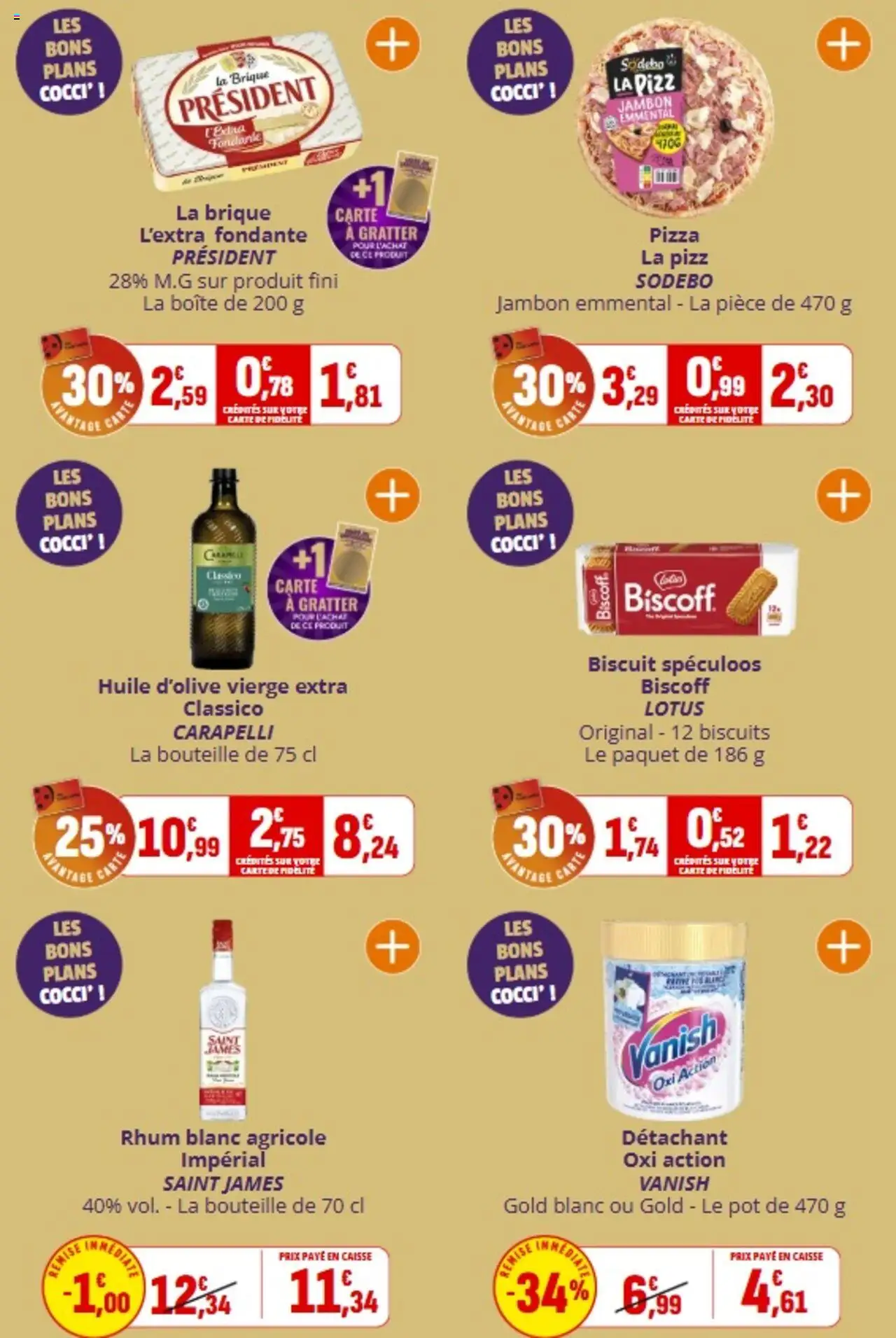  | Page: 3 | Produits: Olive, Huile, Jambon, Biscuits