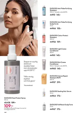 DUOLOGI Sealing Hair Serum, 30 ml. - Förhandsvisning av reklamblad från butik Oriflame aktuell från 10.12.2025 | Sida: 148 | Produkter: Serum