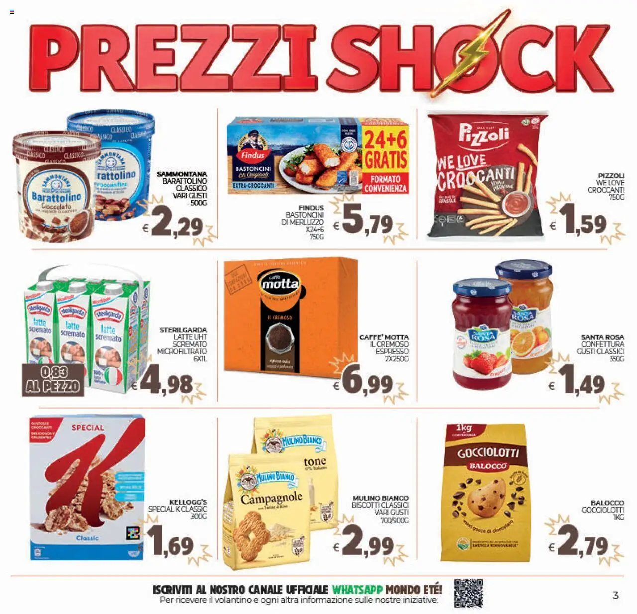 Volantino Eté del 19.08.2025 | Pagina: 3 | Prodotti: Cioccolato, Merluzzo, Biscotti, Latte