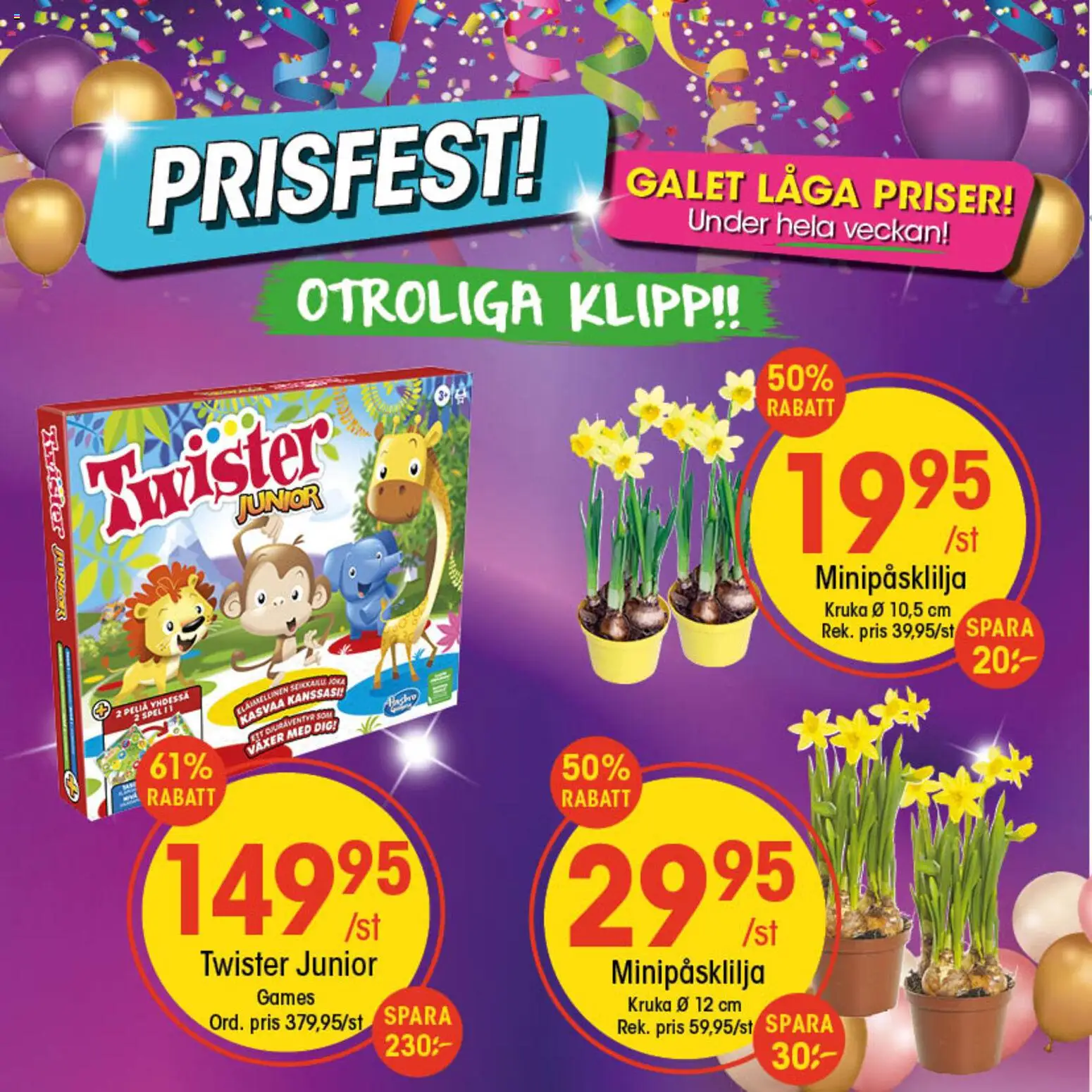 EKO reklamblad aktuell från 16.02.2026 | Sida: 1 | Produkter: Kruka