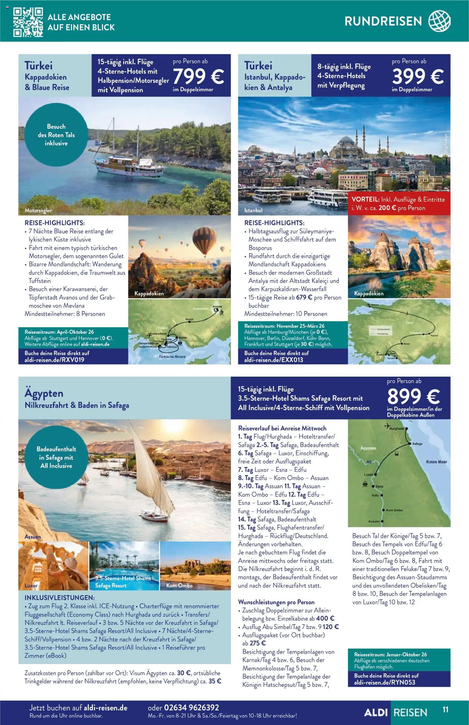 Aldi Reisen – gültig ab 01.11.2025 | Seite: 11
