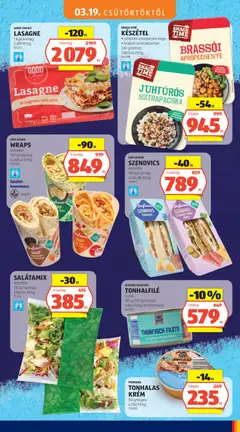 LASAGNE, 1 kg/csomag - amely érvényes a következő dátumtól: 19.03.2026 | Oldal: 11