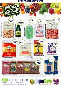 Super Save Specials │ valid from 25.07.2025 | Page: 45 | Products: Butter, Condensed milk, Juice, Lemon
