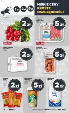 Netto gazetka - Spożywcza od 30.06.2025 | Strona: 4