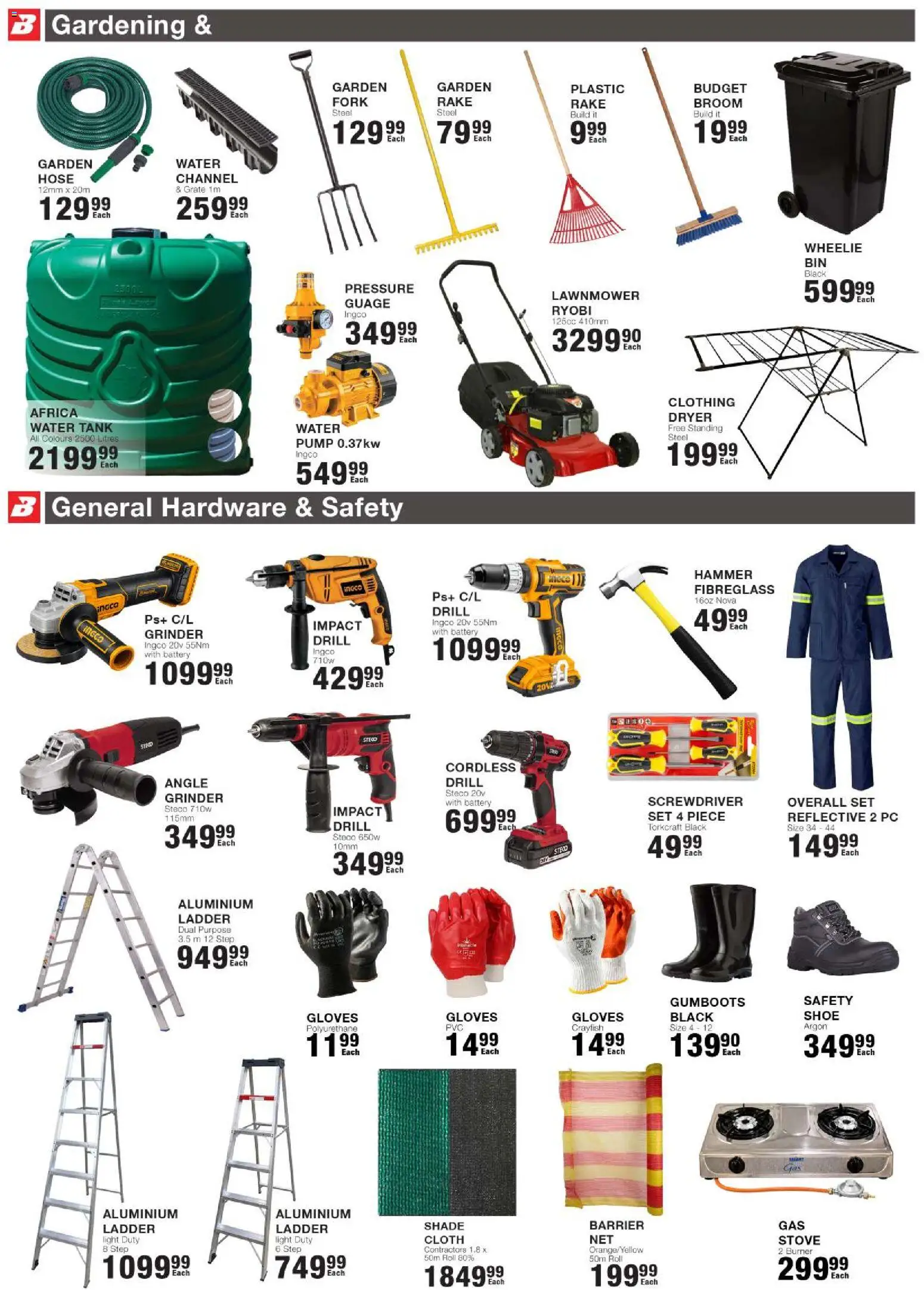 New Build It catalogue – valid from 23.04.2026 | Page: 6 | Products: PC, Stool, Dryer, Water