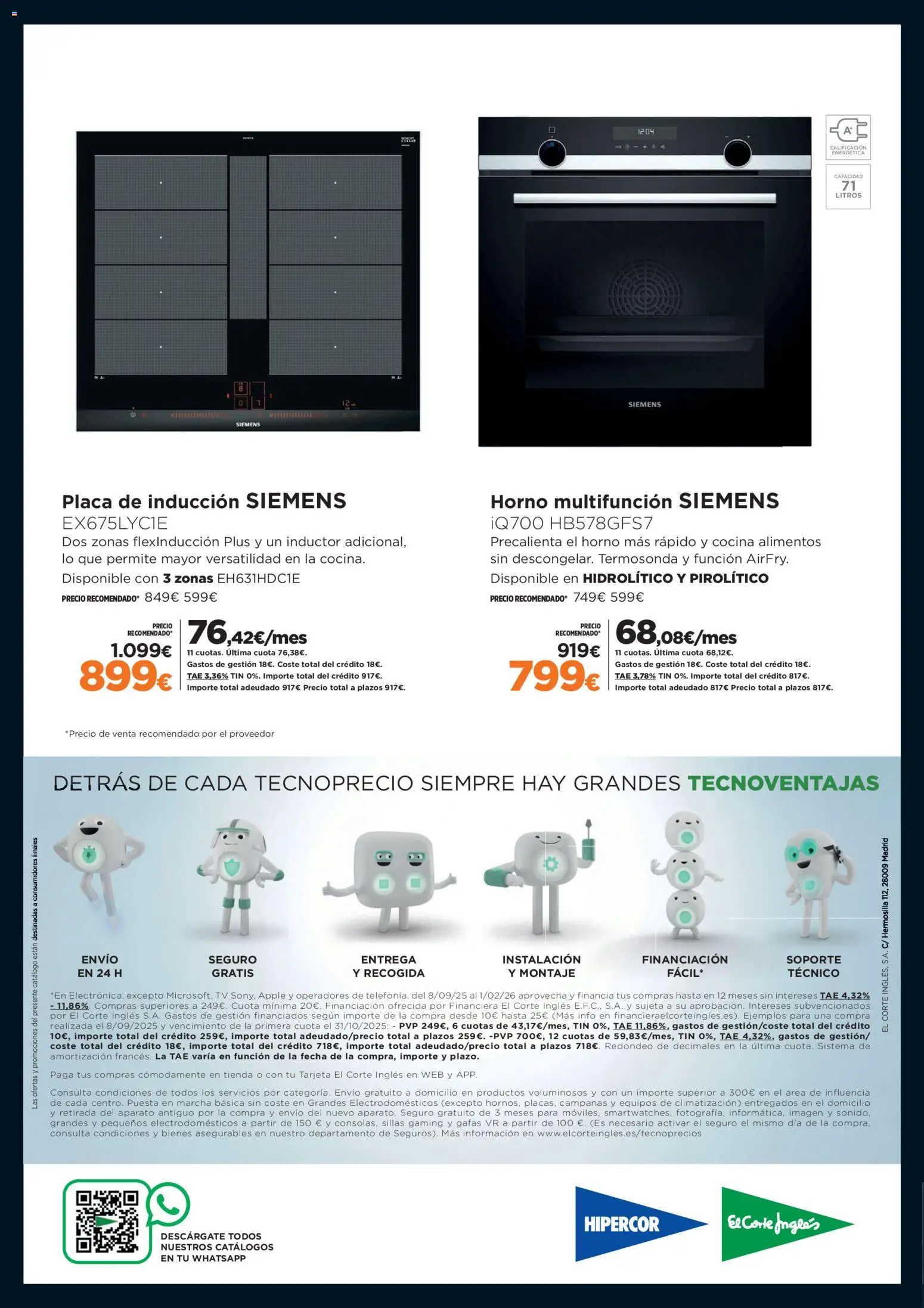 El Corte Inglés Black Friday │ válido desde el 10.11.2025 | Página: 12 | Productos: El horno, Horno, Cocina, Κούβα