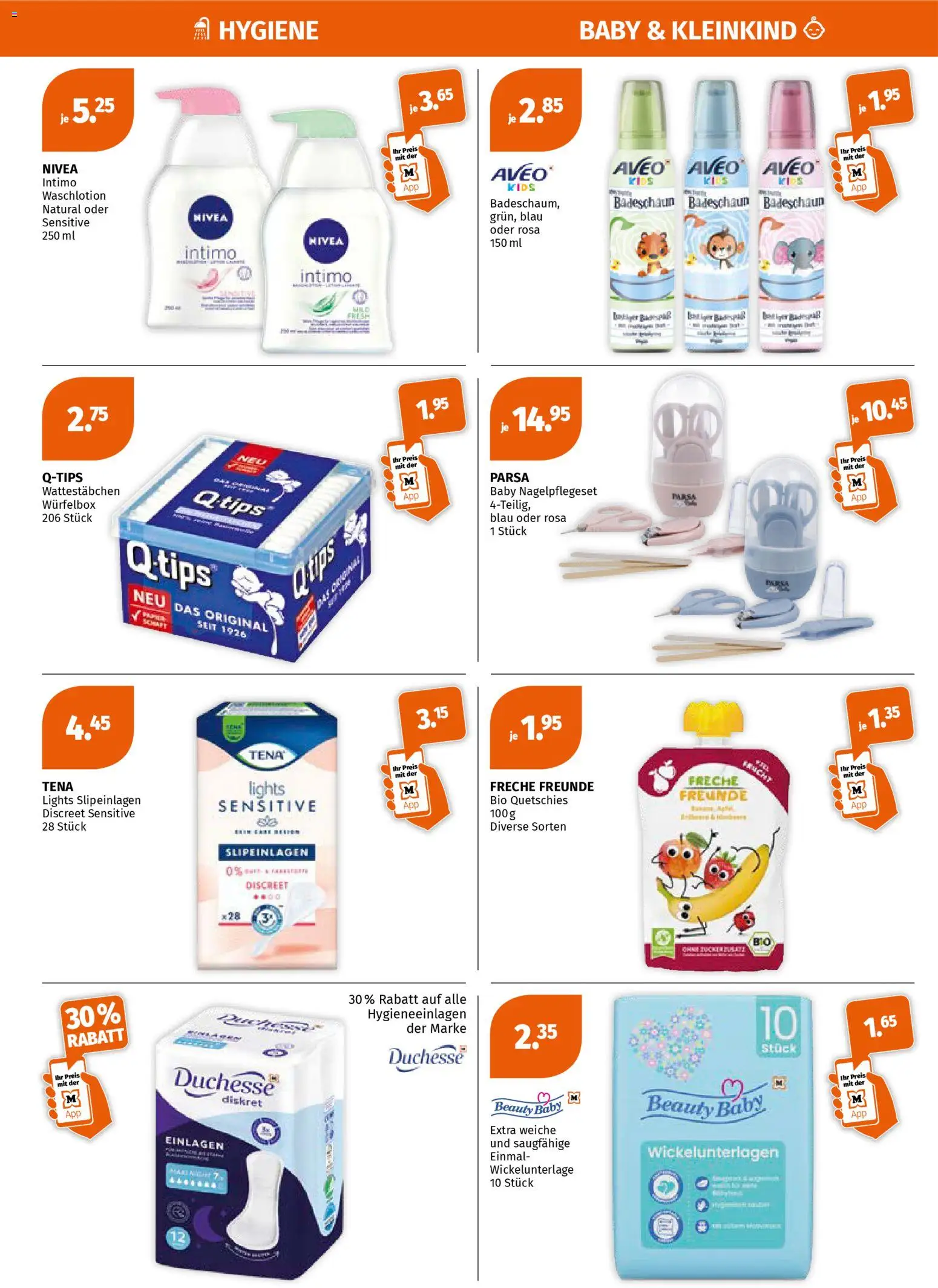 Müller aktionen – gültig ab 23.04.2026 | Seite: 6 | Produkte: Wattestäbchen