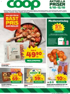 Coop - Uddevalla - Förhandsvisning av reklamblad från butik Coop aktuell från 06.10.2025