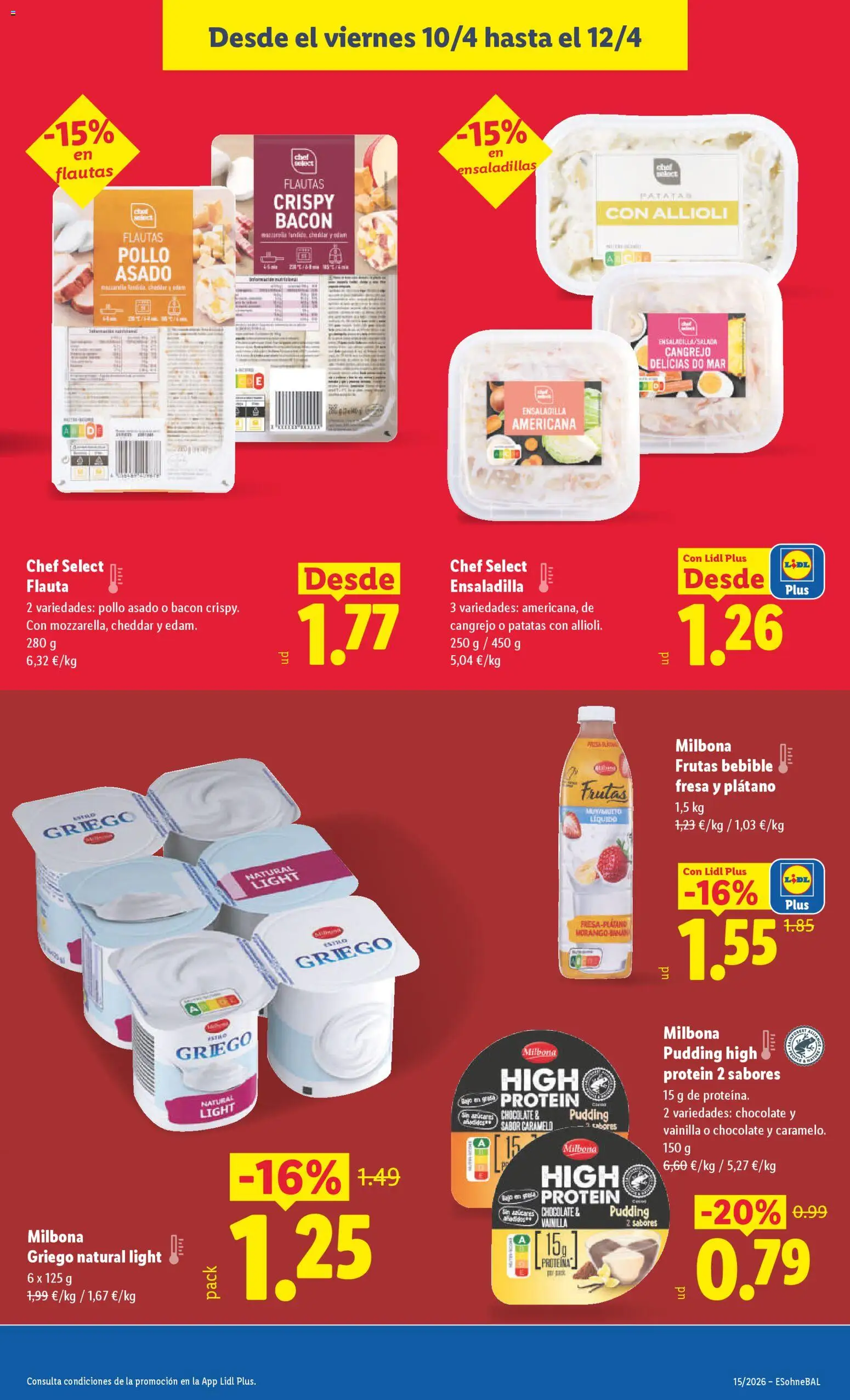 Lidl folleto │ válido desde el 06.04.2026 | Página: 31 | Productos: Ensaladilla, Chocolate