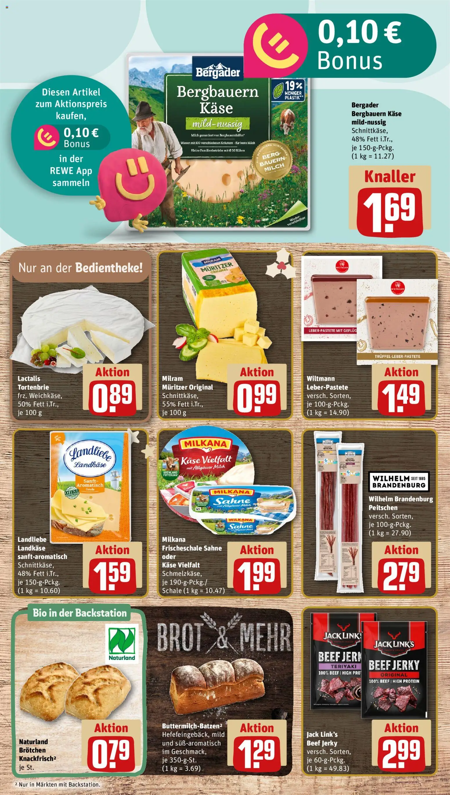 Rewe - Black Friday – gültig ab 24.11.2025 | Seite: 11 | Produkte: Milch, Käse, Milram, Sahne