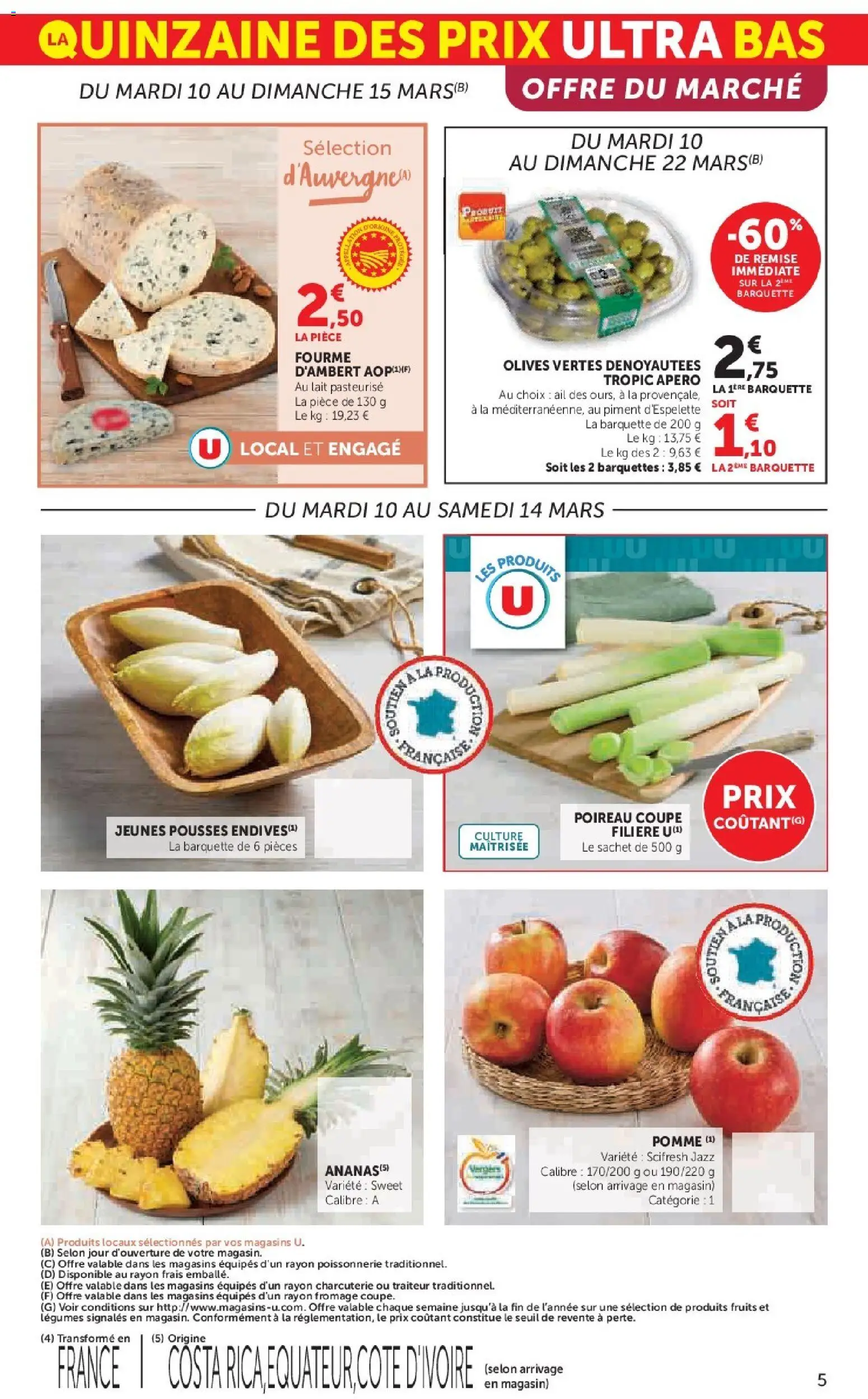 {H1} | Page: 5 | Produits: Pomme, Poireau, Piment d'espelette, Piment